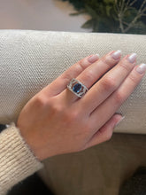 Load image into Gallery viewer, Floral Sapphire Ring - Direggio Jewellery
