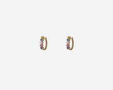 Load image into Gallery viewer, Short Sapphire Earring

